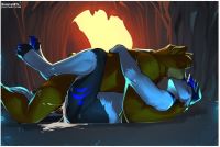 Ashi and Hartstok have sex in a cave.